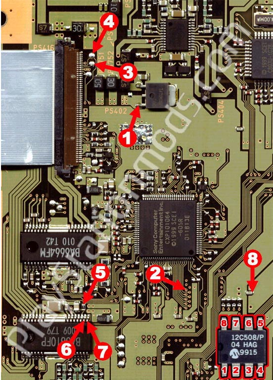 Before disassembling the PS2 unit be sure to have a clean, well-lit